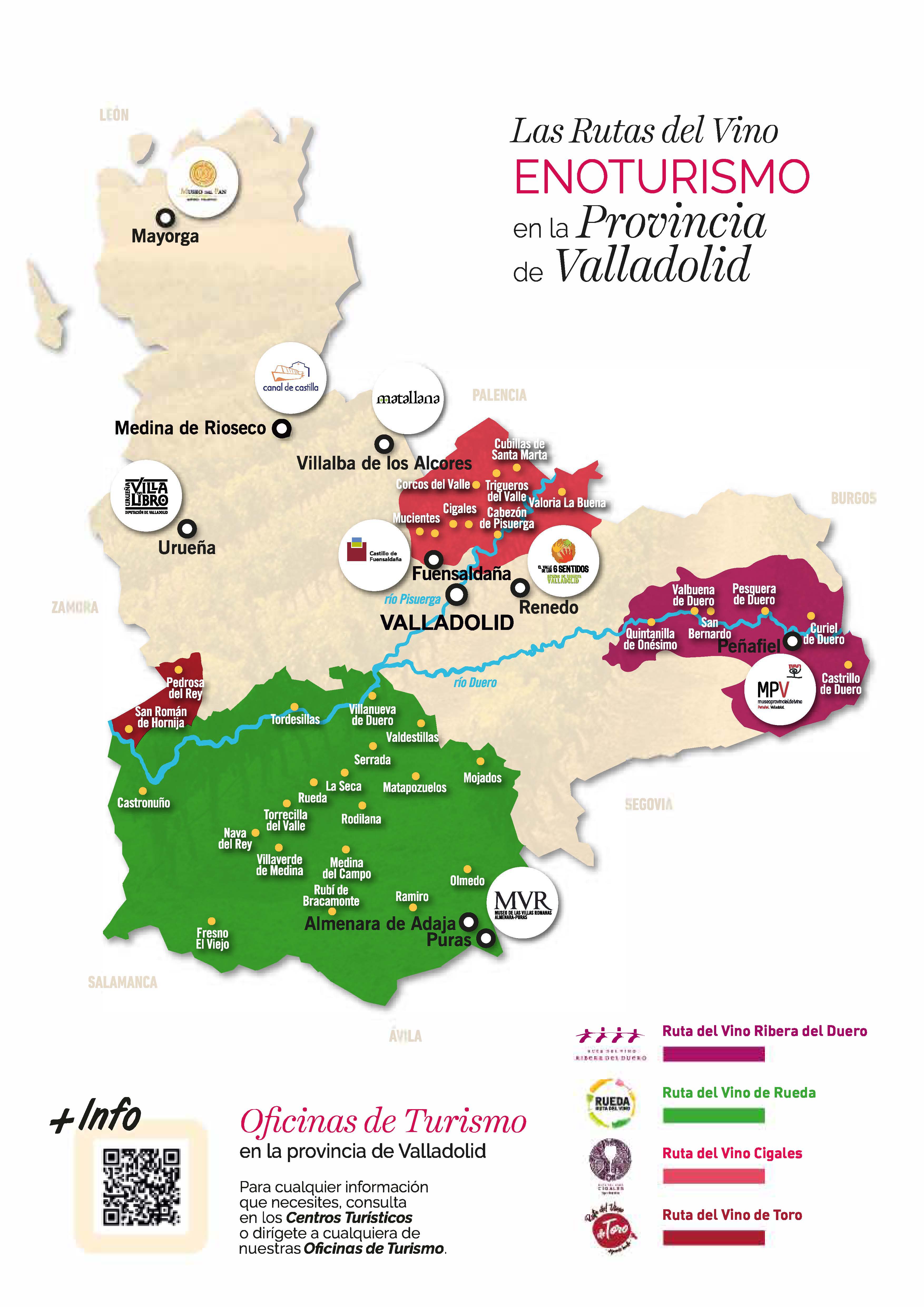 Bodegas y enoturismo en Valladolid